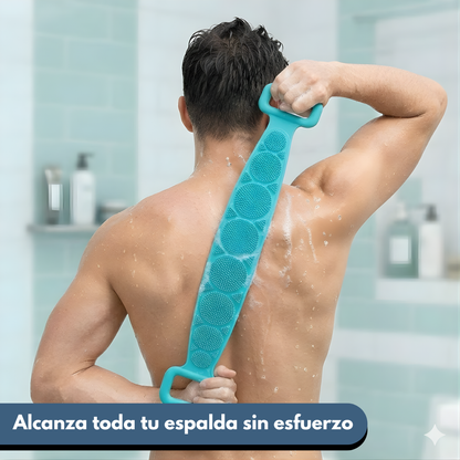 BANDA DE SILICONA – Limpieza profunda, alcance total y comodidad en cada ducha
