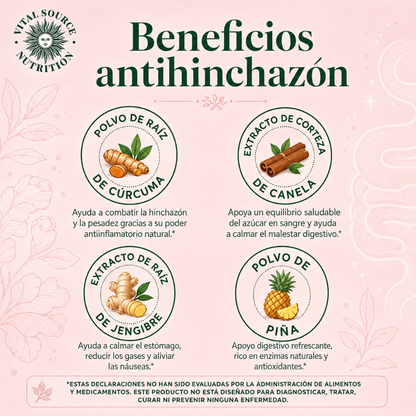 AIRI VITAL SOURCE – Apoyo digestivo para menos inflamación, más comodidad y abdomen ligero