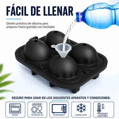 MOLDE DE HIELO CRÁNEO (PACK x2) – Hielos 3D para bebidas más llamativas y originales