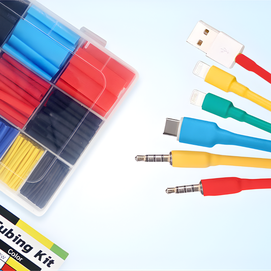 KIT DE TERMOENCOGIBLE COLORES – Aislamiento seguro, organización profesional y acabado limpio en cada conexión