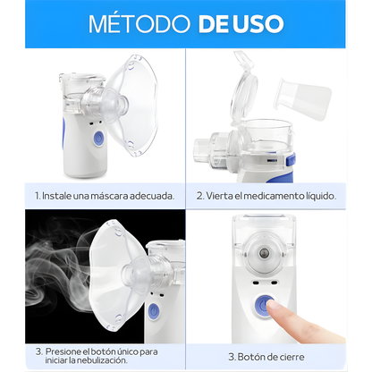 NEBULIZADOR MULTIUSO SMART – Defiende la salud de tu hijo, un respiro a la vez.