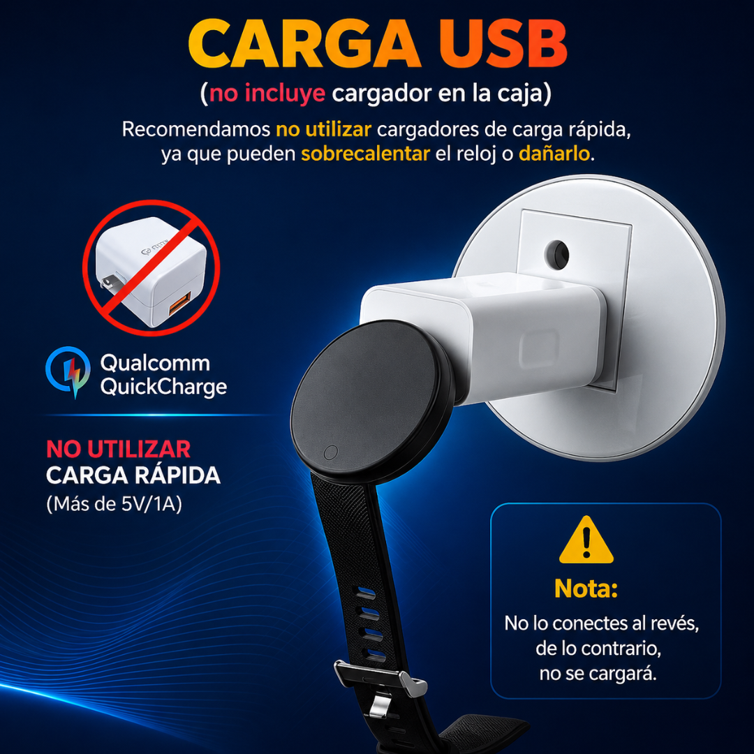 SMART BRACELET REDONDO – Actividad y conexión diaria