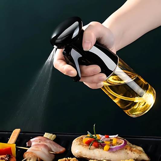 BOTELLA SPRAY DE ACEITE – Cocina saludable con la dosis exacta y sin excesos