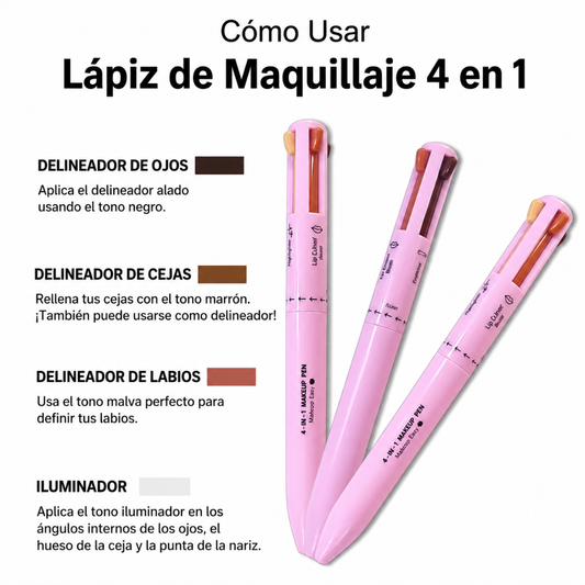 LÁPIZ MÁGICO DE BELLEZA (PACK*2) – Iluminación precisa, corrección instantánea y acabado profesional