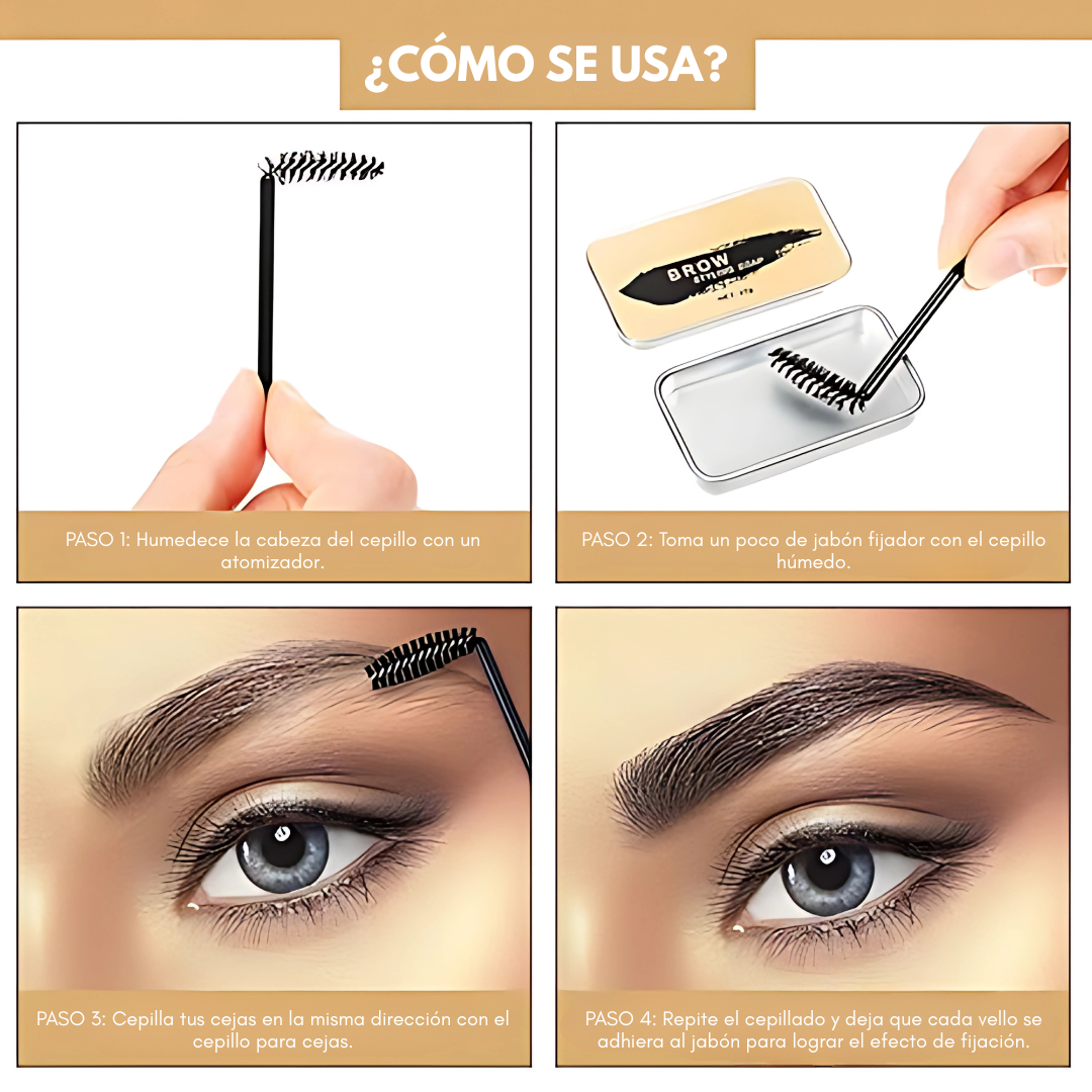 CERA PARA CEJAS (PACK X2) – Cejas firmes, peinadas y naturales todo el día