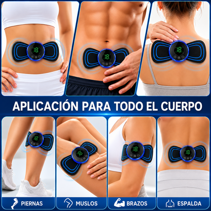 MASAJEADOR DE IMPULSOS ELECTRICOS - Relajación cervical, alivio muscular y bienestar en minutos