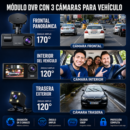 CÁMARA FRONTAL DE AUTO BLACK BOX – Graba cada trayecto