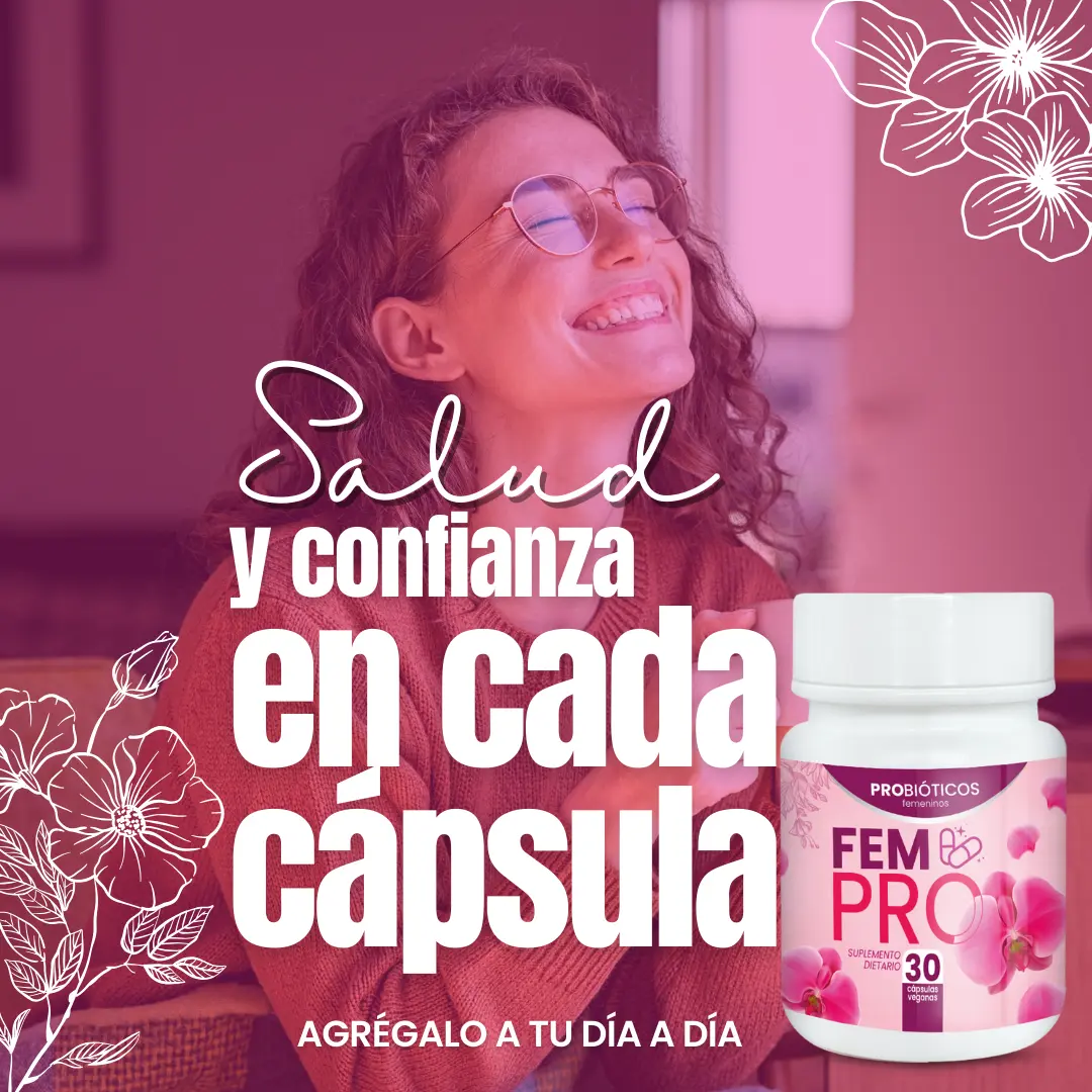 FP PV — Probióticos femeninos para equilibrio íntimo, frescura y bienestar diario