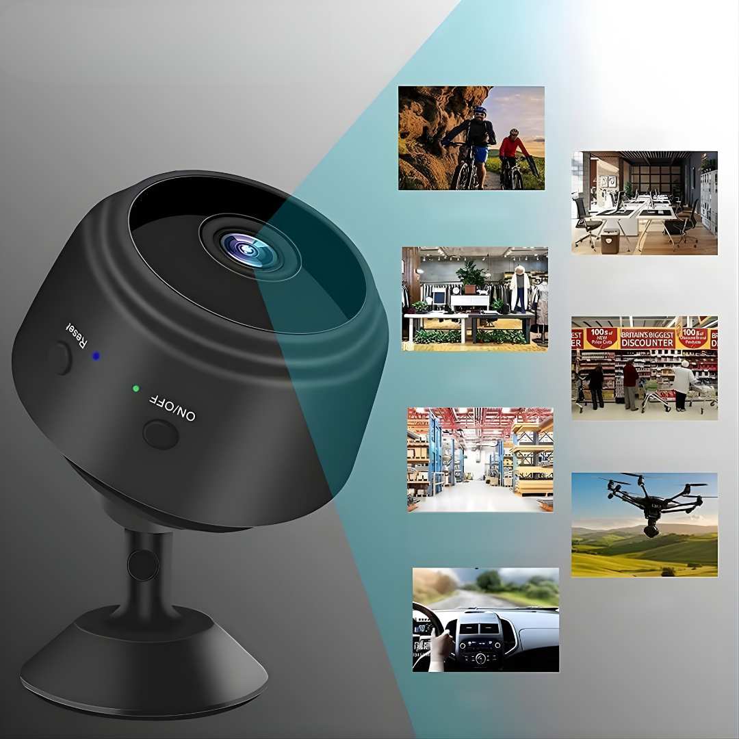 CÁMARA MINI ESPÍA – Monitoreo completo, discreción total y seguridad en tamaño mínimo