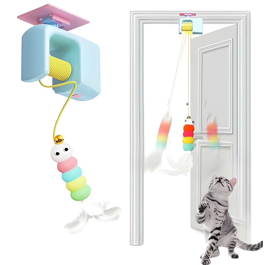 AUTOMATIC CAT TOY – Diversión automática, movimiento continuo y entretenimiento que tu gato amará