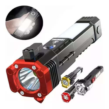 LUZ TÁCTICA ROMPE CRISTAL – Potencia, seguridad y resistencia en tu mano