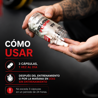 MUSCLE PEPTIDE – Apoyo muscular y rendimiento masculino