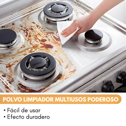 POLVO LIMPIADOR MULTIUSOS PODEROSO – Limpieza extrema, manchas fuera y brillo inmediato sin esfuerzo