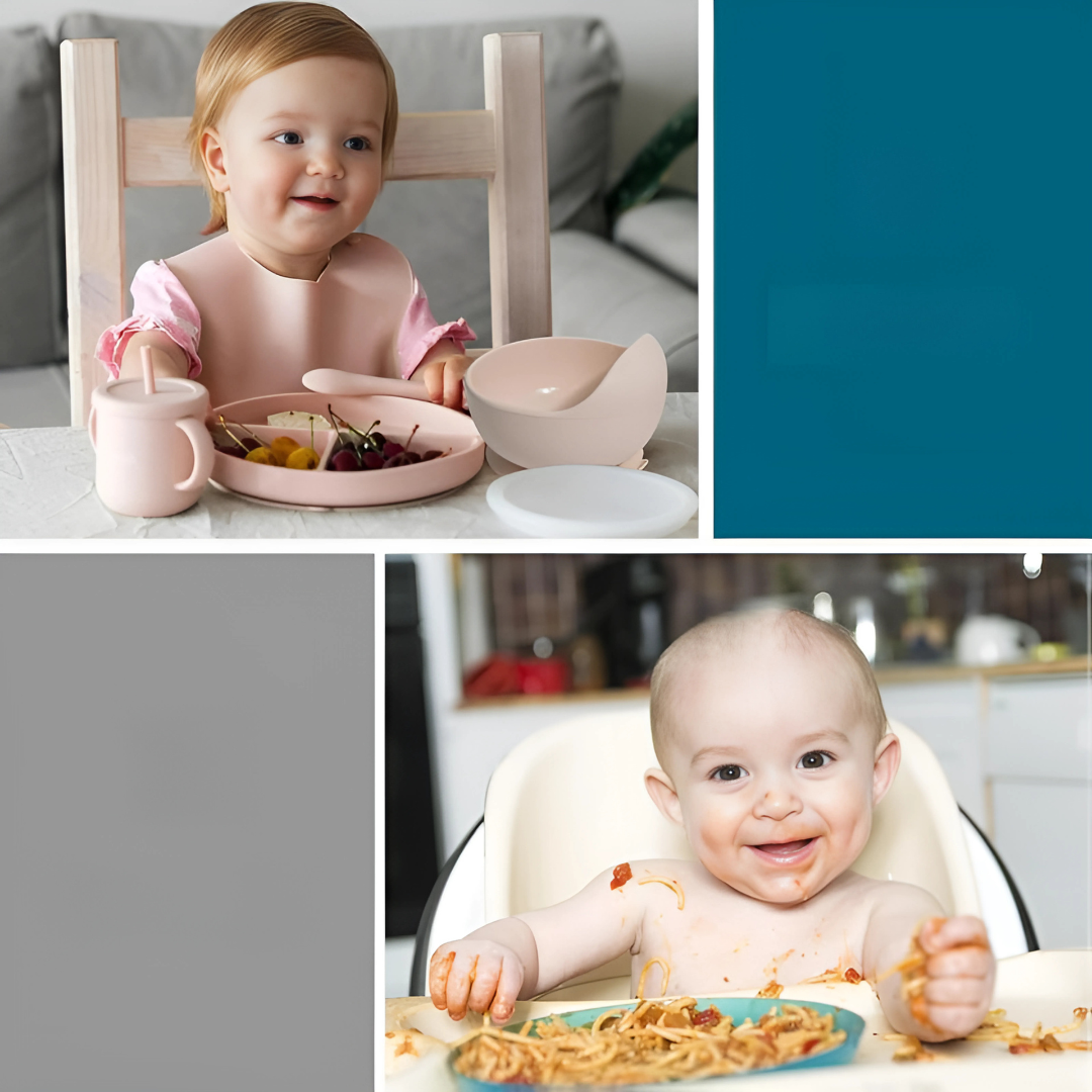 SET DE ALIMENTACIÓN DE BEBÉ – Menos desorden, más autonomía y comidas seguras desde el primer día