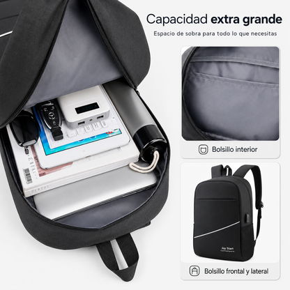 MOCHILA 3PCS – Más espacio, orden y seguridad en cada salida