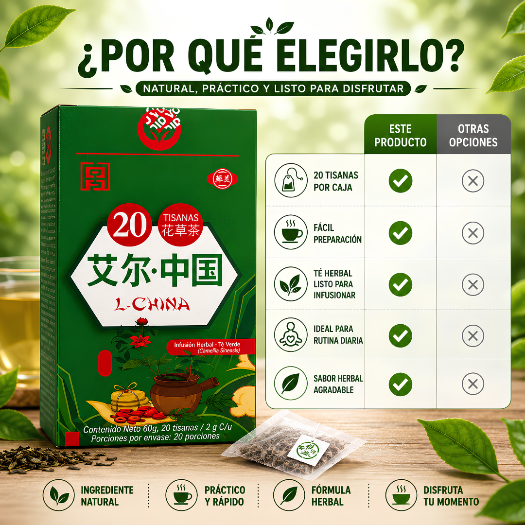 TÉ CHINO PROTECTOR HÍGADO – Bienestar digestivo diario