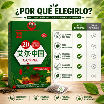 TÉ CHINO PROTECTOR HÍGADO – Bienestar digestivo diario