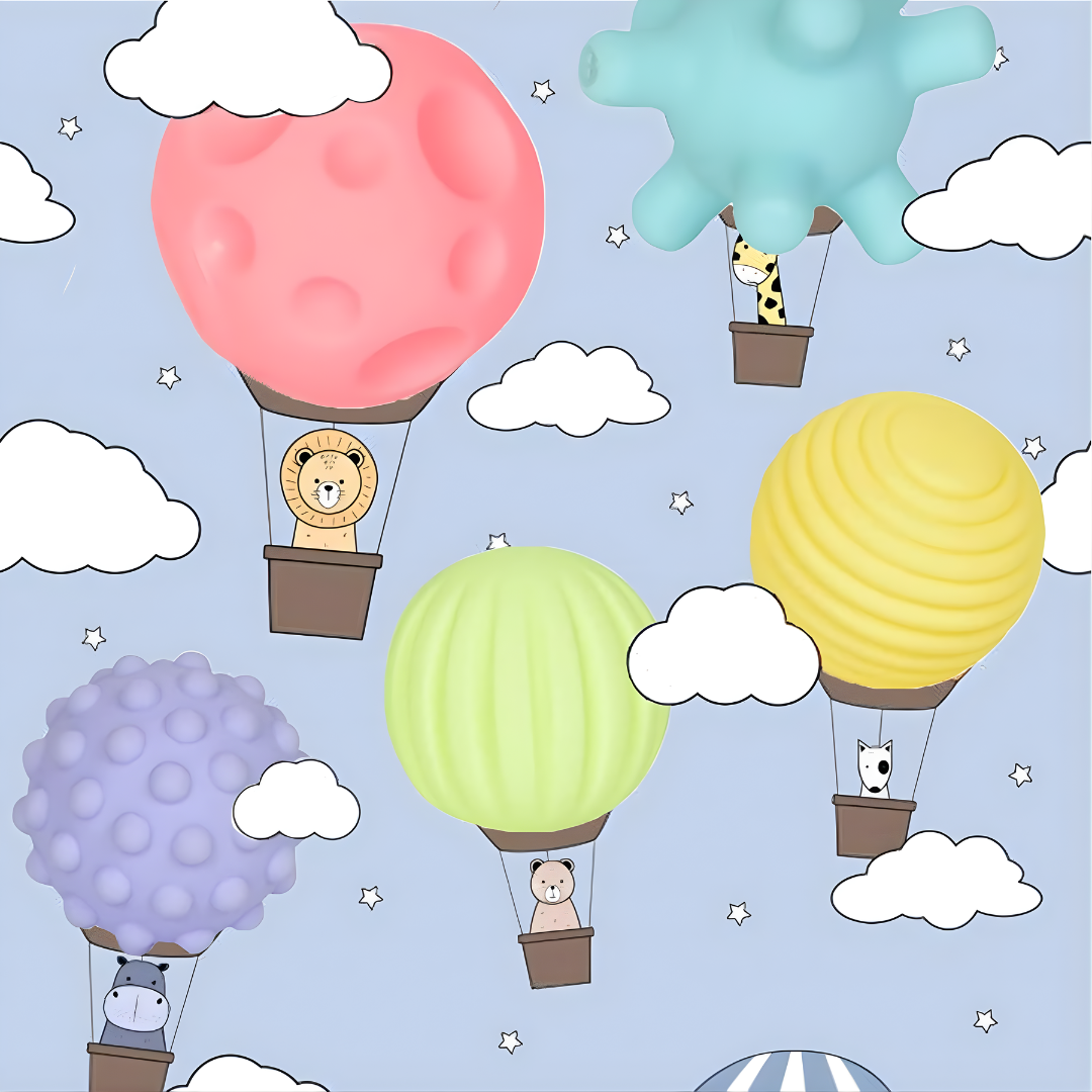 PELOTAS SENSORIALES SUAVES – Estimulación, desarrollo y diversión para manos curiosas