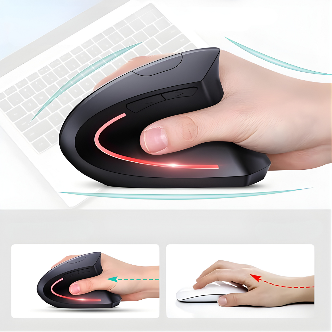 MOUSE ERGONÓMICO – Comodidad prolongada, control preciso y trabajo sin tensión