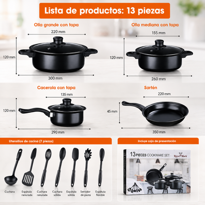 SET DE OLLAS – Cocina con estilo, calidad y resultados perfectos