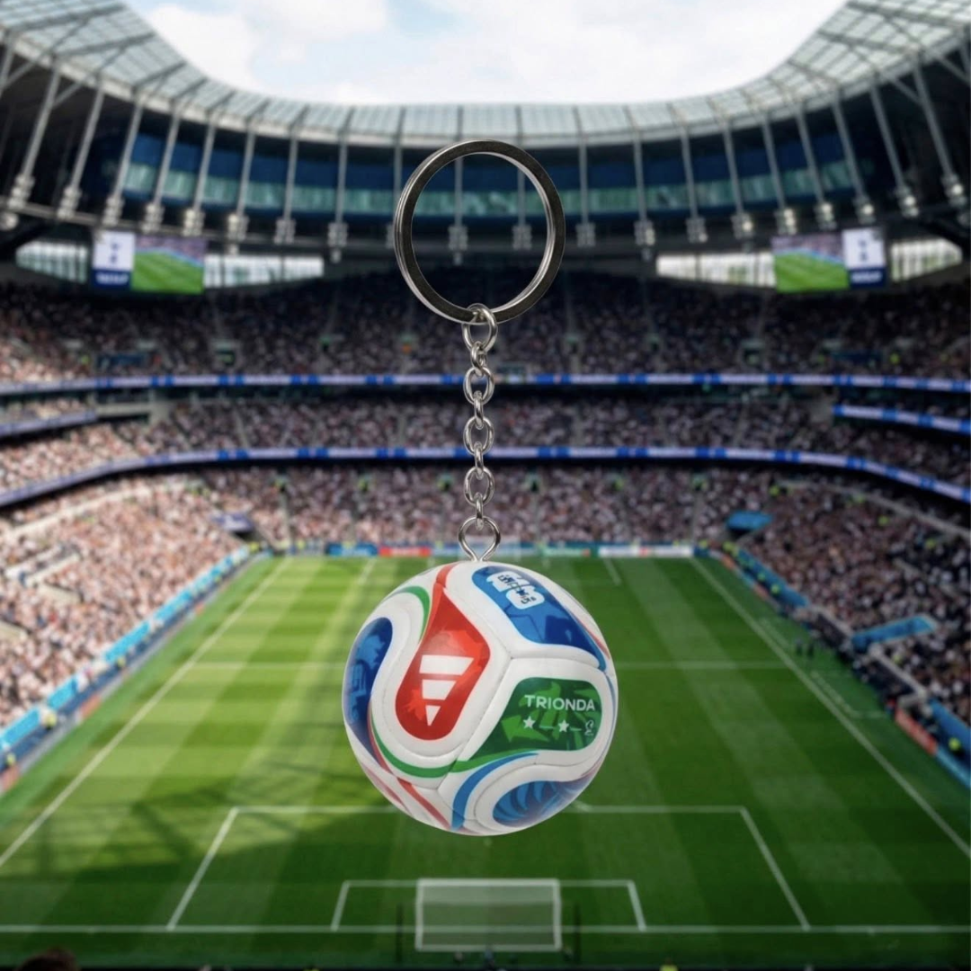 LLAVERO BALÓN MUNDIAL 2026 — El emblema de la máxima pasión futbolera