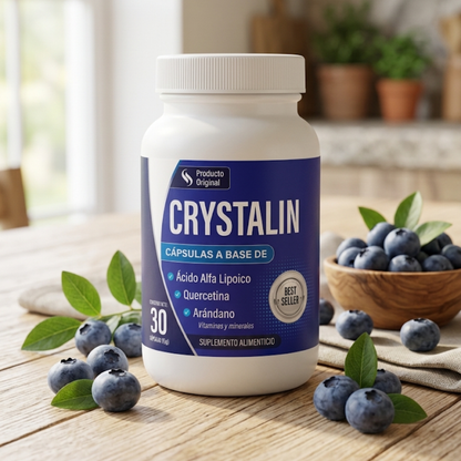 CRYSTALIN – SALUD VISUAL AVANZADA | Protección, alivio y descanso para tus ojos cada día