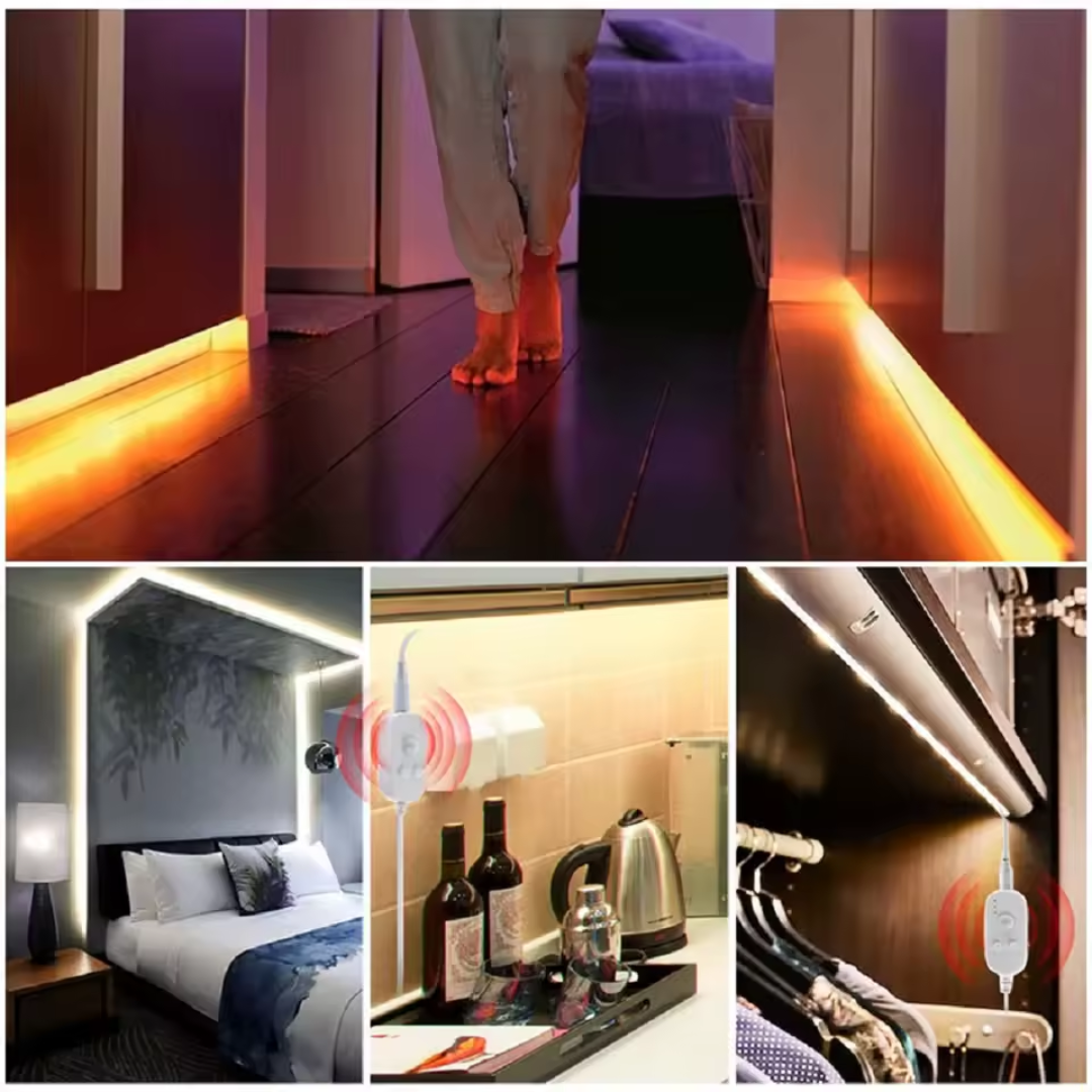 ROLLO DE LUCES CON SENSOR DE MOVIMIENTO – Iluminación automática, moderna y sin esfuerzo