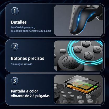 S10 GAMPAD DIGITAL GAME PLAYER — 520 juegos clásicos, para dos jugadores y en el televisor. Los 90 están de vuelta.