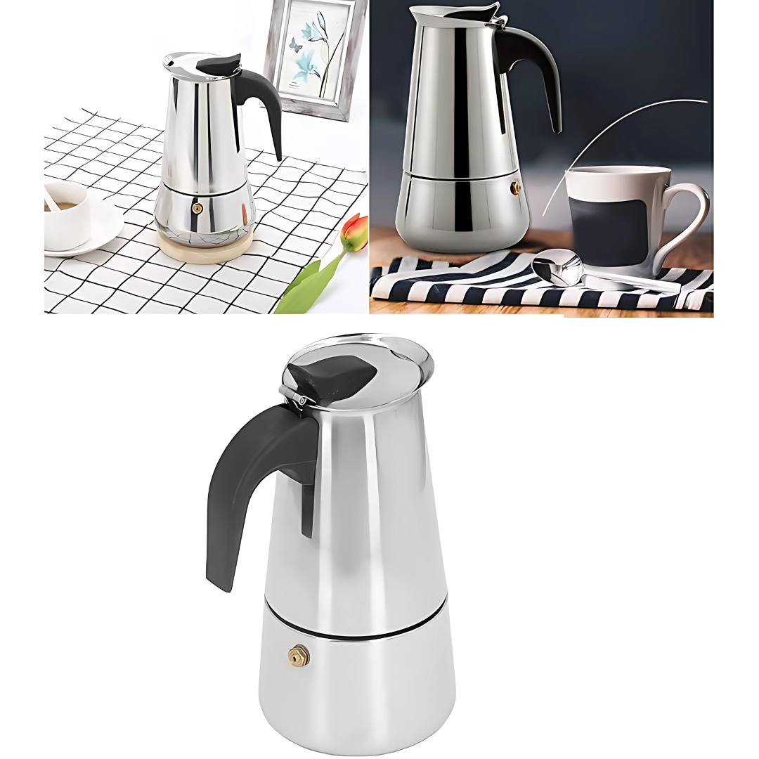 ESPRESSO MAKER 6 TAZAS – Disfruta café intenso como en casa de abuela