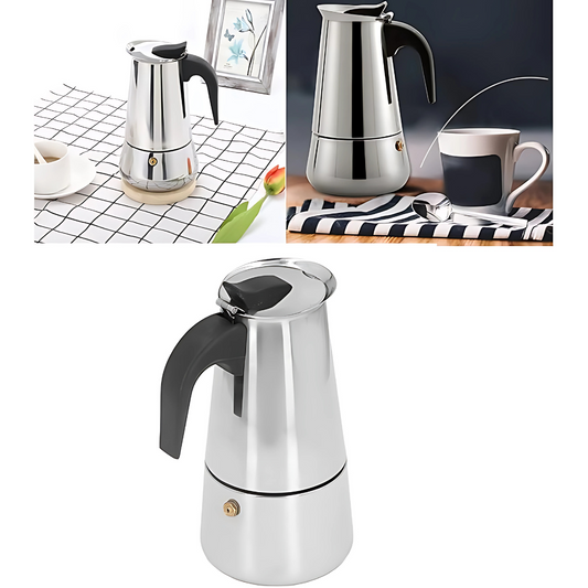 ESPRESSO MAKER 6 TAZAS – Disfruta café intenso como en casa de abuela