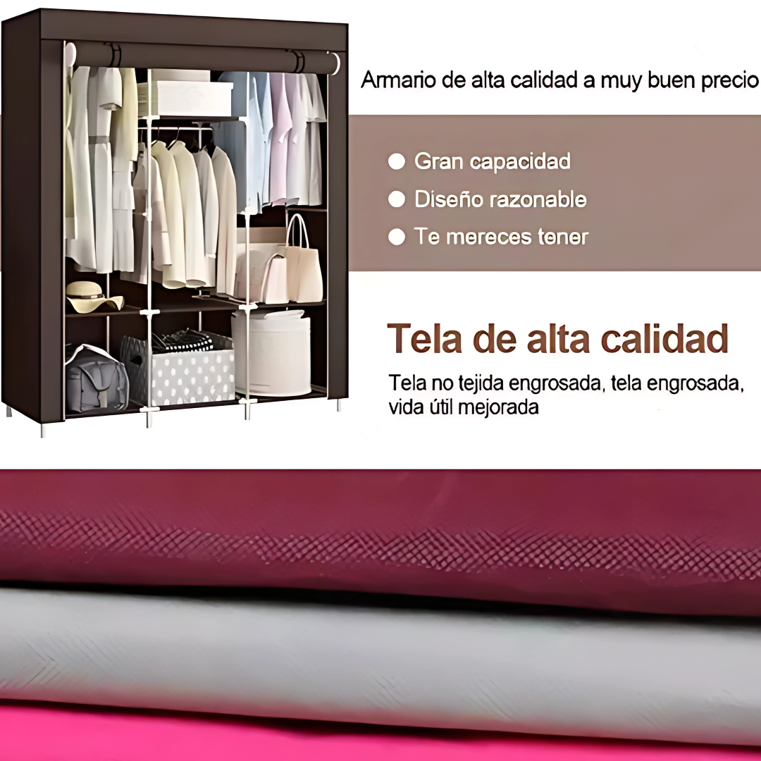 CLOSET ARMABLE – Organización práctica y moderna