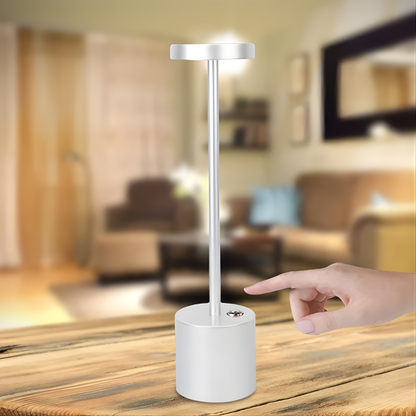 LÁMPARA TOUCH – Iluminación elegante, control táctil y ambiente perfecto en cualquier momento