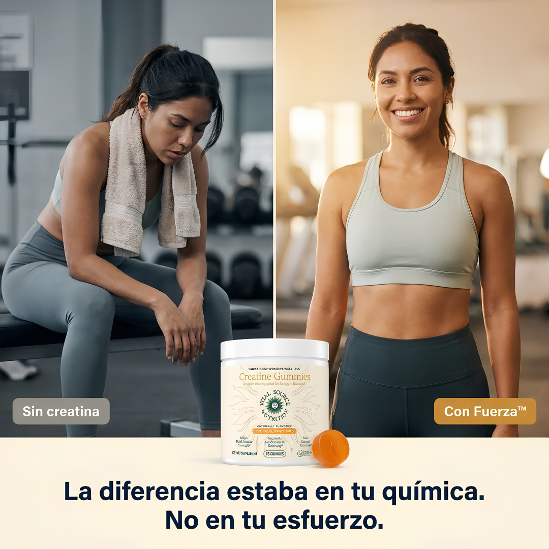 GOMITAS CREATINE WOMEN´S – Creatina fácil sin grumos