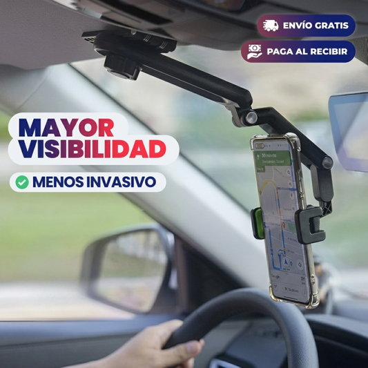 SOPORTE PARA CELULAR PLEGABLE — Maneja sin distracciones, llega siempre seguro