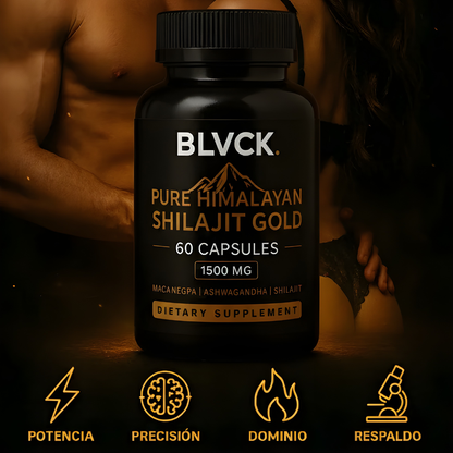 SHILAJIT BLVCK – Energía, rendimiento y vitalidad en tu mejor versión diaria