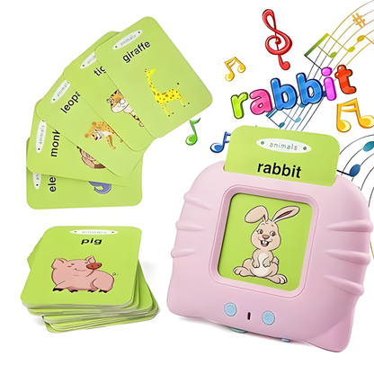 LECTOR DE TARJETAS INTERACTIVO PARA EDUCACIÓN TEMPRANA – Aprende jugando, estimula la mente y desarrolla habilidades desde pequeños