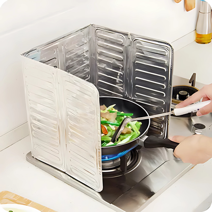 PROTECTOR CONTRA SALPICADURAS – Cocina limpio, sin grasa en las paredes