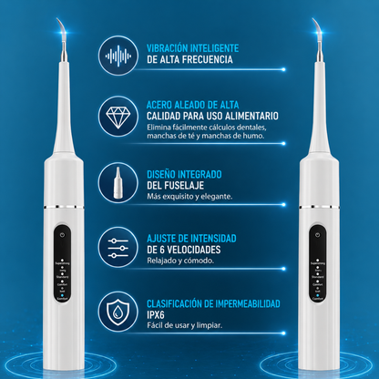 KIT LIMPIADOR DENTAL ELÉCTRICO – Limpieza precisa en casa