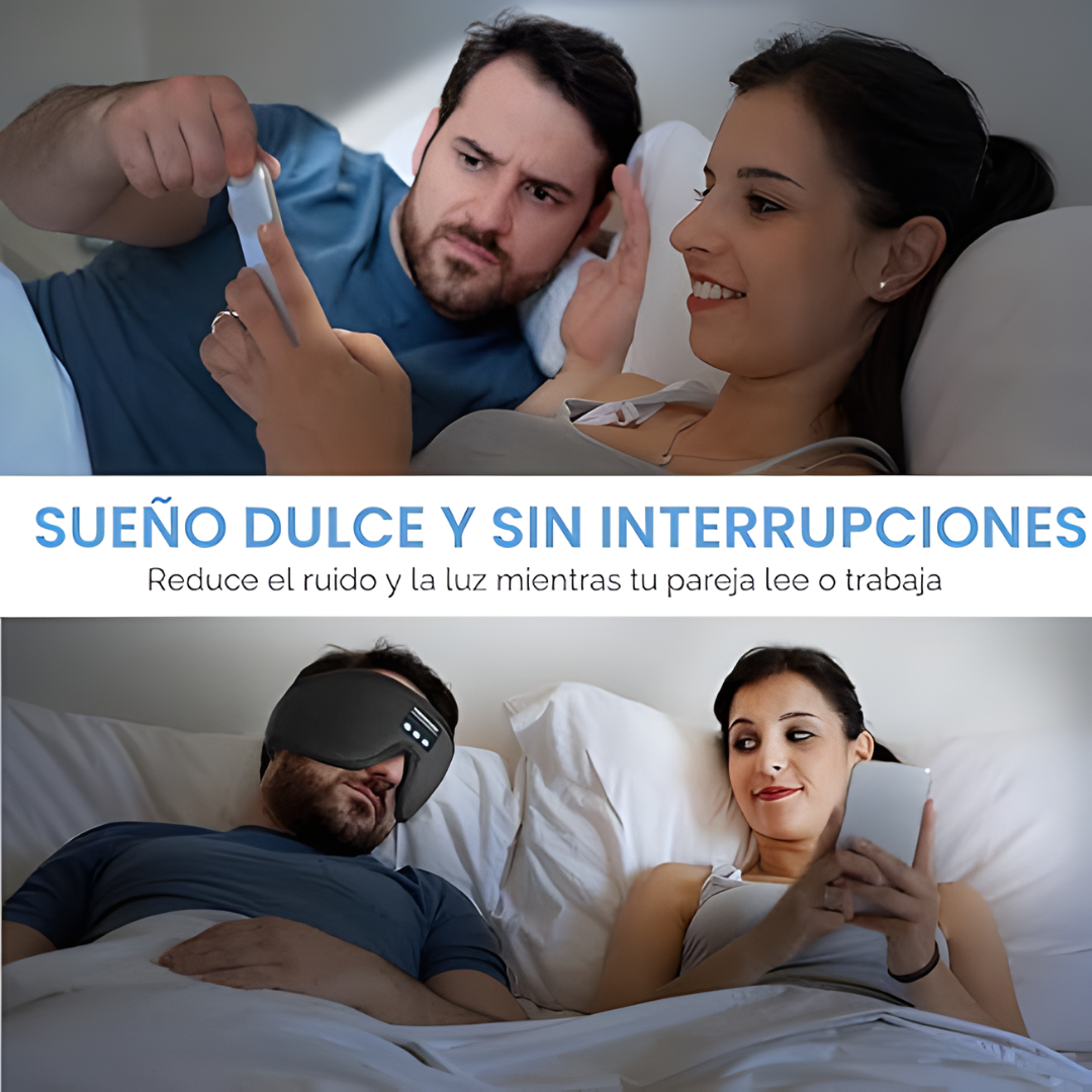 ANTIFAZ PARA DORMIR – Descansa profundo sin ruido, sin luz y sin interrupciones