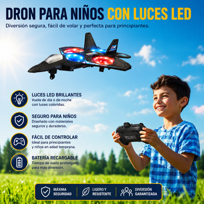 AVION DE CONTROL REMOTO – Giros extremos, maniobras 360° y diversión sin límites en el aire