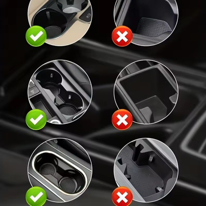 PORTAVASOS MULTIFUNCIONAL PARA AUTO – Ajuste perfecto, organización total y comodidad en cada trayecto