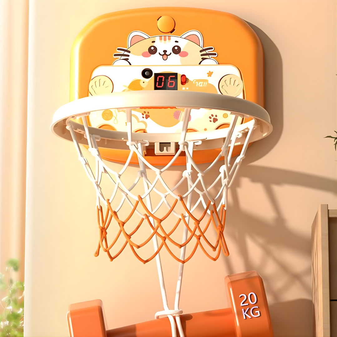 MINI ARO DE BALONCESTO – Diversión en casa, juego interactivo y energía sin límites