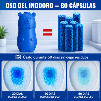 LIMPIADOR DE BAÑO (PACK X4) – Limpieza automática en cada descarga