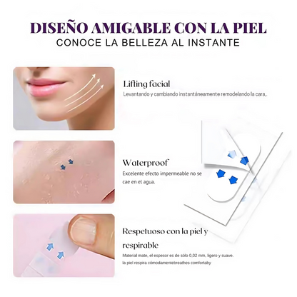 LIFTING PATCH – Efecto lifting instantáneo sin cirugía ni dolor