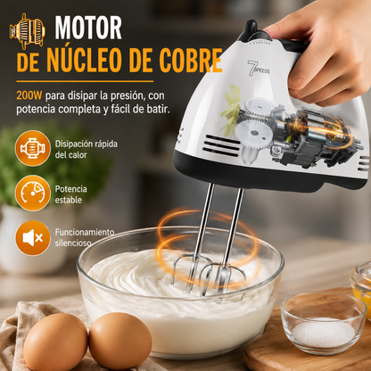 BATIDORA DE MANO ELECTRICA – Repostería fácil en casa