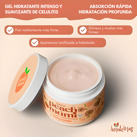 PEACH MAMI – Crema reafirmante para glúteos, piel más firme y cuidado corporal nutritivo