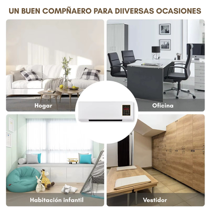 CALEFACTOR DE PARED — Potencia Inteligente 2-en-1 para tu hogar