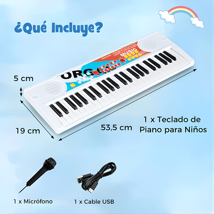 PIANO ELECTRÓNICO Q-937 – Aprende, crea y disfruta la música desde cualquier lugar