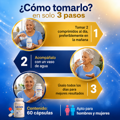 CALCITRIN GOLD – Apoyo para huesos y articulaciones