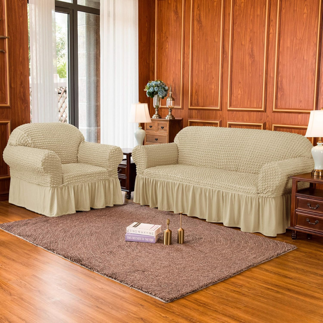 SET PROTECTOR DE SOFÁ — Renueva tu sala sin cambiar los muebles